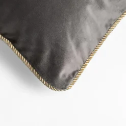 Poszewki I Poduszki Dekoracyjne|Estetica Poszewka dekoracyjna szara z pszczołą AURE 45x45 cm