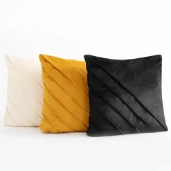 Poszewki I Poduszki Dekoracyjne|inny Poszewka dekoracyjna żółta CALLA 45x45 cm