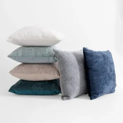 inny Poszewka dekoracyjna turkusowa CARMON 45x45 cm