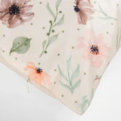 inny Poszewka dekoracyjna w kwiaty kremowa DAISY 30x50 cm