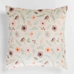 Poszewki I Poduszki Dekoracyjne|inny Poszewka dekoracyjna w kwiaty kremowa DAISY 45x45 cm