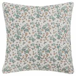 Poszewki I Poduszki Dekoracyjne| Poszewka dekoracyjna w kwiatki niebieskie ZELDA 45x45 cm