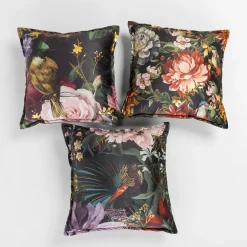 inny Poszewka dekoracyjna w kwiaty ROSARIO 45x45 cm