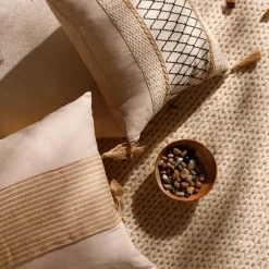 Poszewki I Poduszki Dekoracyjne|inny Poszewka dekoracyjna w paski LESA 45x45 cm