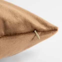 inny Poszewka dekoracyjna w złoty liść brązowa MAPLE 45x45 cm