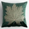 Poszewki I Poduszki Dekoracyjne|inny Poszewka dekoracyjna w złoty liść zielona MAPLE 45x45 cm