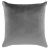 Poszewki I Poduszki Dekoracyjne|Estetica Poszewka dekoracyjna welurowa szara VELVIO 45x45 cm
