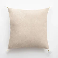 inny Poszewka dekoracyjna z monsterą beżowa TANZA 45x45 cm