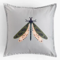 inny Poszewka jasnoszara ALUNA 45x45 cm