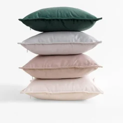 inny Poszewka jasnoszara ALUNA 45x45 cm