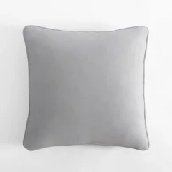 Poszewki I Poduszki Dekoracyjne| Poszewka jasnoszara ANSLEY 45x45 cm