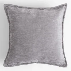 Poszewki I Poduszki Dekoracyjne|inny Poszewka jasnoszara SOLLE 45x45 cm