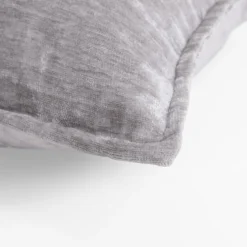 Poszewki I Poduszki Dekoracyjne|inny Poszewka jasnoszara SOLLE 45x45 cm