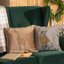 Estetica Poszewka na poduszkę jelonek NORWAY 45x45 cm