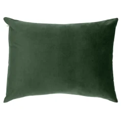 Estetica Poszewka na poduszkę welurowa zielona BELLO 45x60 cm