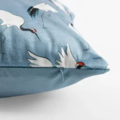 inny Poszewka niebieska LEANDRO 45x45 cm