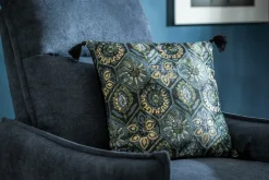 Poszewka orientalna szara LORIENT 45x45 cm