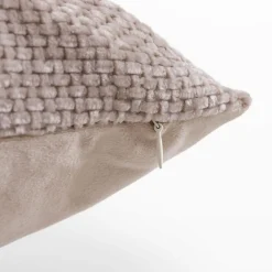 inny Poszewka ozdobna beżowa CARMON 45x45 cm