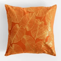 Poszewki I Poduszki Dekoracyjne|inny Poszewka ozdobna pomarańczowa MARBELLA 45x45 cm
