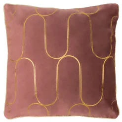 Poszewka różowa AURAY 45x45 cm