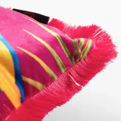 Poszewki I Poduszki Dekoracyjne|inny Poszewka różowa z papugą TROPICANA 45x45 cm