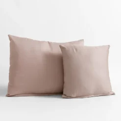 Darymex Poszewka satynowa ciemnobeżowa 40x40 cm