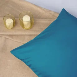 Darymex Poszewka satynowa turkusowa 40x40 cm
