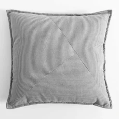 Poszewki I Poduszki Dekoracyjne|inny Poszewka szara IRENE 45x45 cm