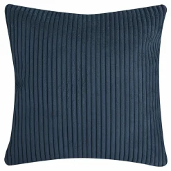Poszewka sztruksowa granatowa COURDUROY 45x45 cm
