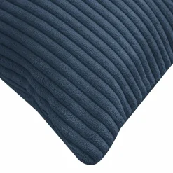 Poszewka sztruksowa granatowa COURDUROY 45x45 cm