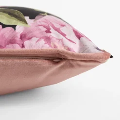 inny Poszewka w kwiaty różowa COLINA 45x45 cm