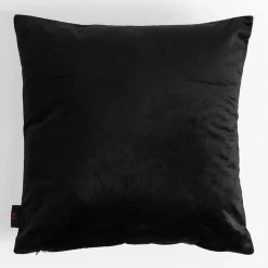 inny Poszewka w liście czarna MADERA 45x45 cm