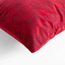 inny Poszewka w liście czerwona AURIR 45x45 cm