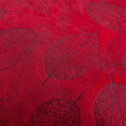 inny Poszewka w liście czerwona AURIR 45x45 cm