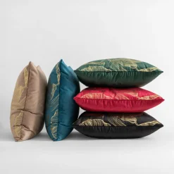 Poszewki I Poduszki Dekoracyjne|inny Poszewka w monstery malinowa AMBRO 45x45 cm