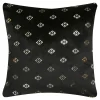 Poszewki I Poduszki Dekoracyjne|Estetica Poszewka w stylu glamour czarna SUSA 45x45 cm