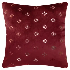 Estetica Poszewka w stylu glamour czerwona SUSA 45x45 cm