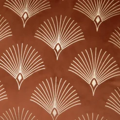 Estetica Poszewka welurowa brązowa SIENNA 45x45 cm