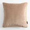 Poszewki I Poduszki Dekoracyjne|inny Poszewka welurowa karmel LILLE 60x60 cm