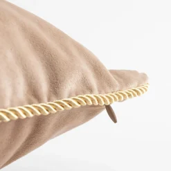 Poszewki I Poduszki Dekoracyjne|inny Poszewka welurowa karmel LILLE 60x60 cm