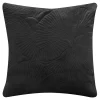 Estetica Poszewka welurowa na poduszkę czarna DAPHNE 45x45 cm