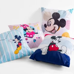 Dzieci inny Poszewka welurowa niebieska MICKEY DISNEY 40x40 cm