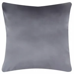 Poszewki I Poduszki Dekoracyjne| Poszewka welurowa szara DAPHNE 45x45 cm