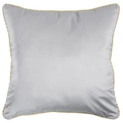 Estetica Poszewka welurowa szara LILLE 45x45 cm