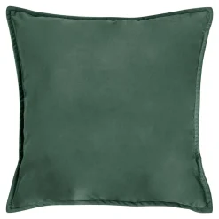 Poszewki I Poduszki Dekoracyjne|Estetica Poszewka welurowa z motywem roślinnym zielona HERBS 45x45 cm