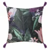 Poszewki I Poduszki Dekoracyjne| Poszewka z motywem roślinnym MISTERO 45x45 cm