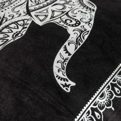 inny Poszewka ze słoniem czarna DAIRA 45x45 cm