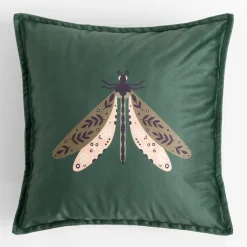 inny Poszewka zielona ALUNA 45x45 cm