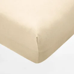 Prześcieradła|Darymex Prześcieradło jasnobeżowe JERSEY z gumką 160x200 cm