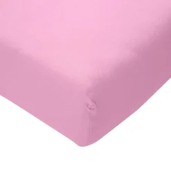 Dzieci Darymex Prześcieradło JERSEY z gumką jasnoróżowe 60x120 cm